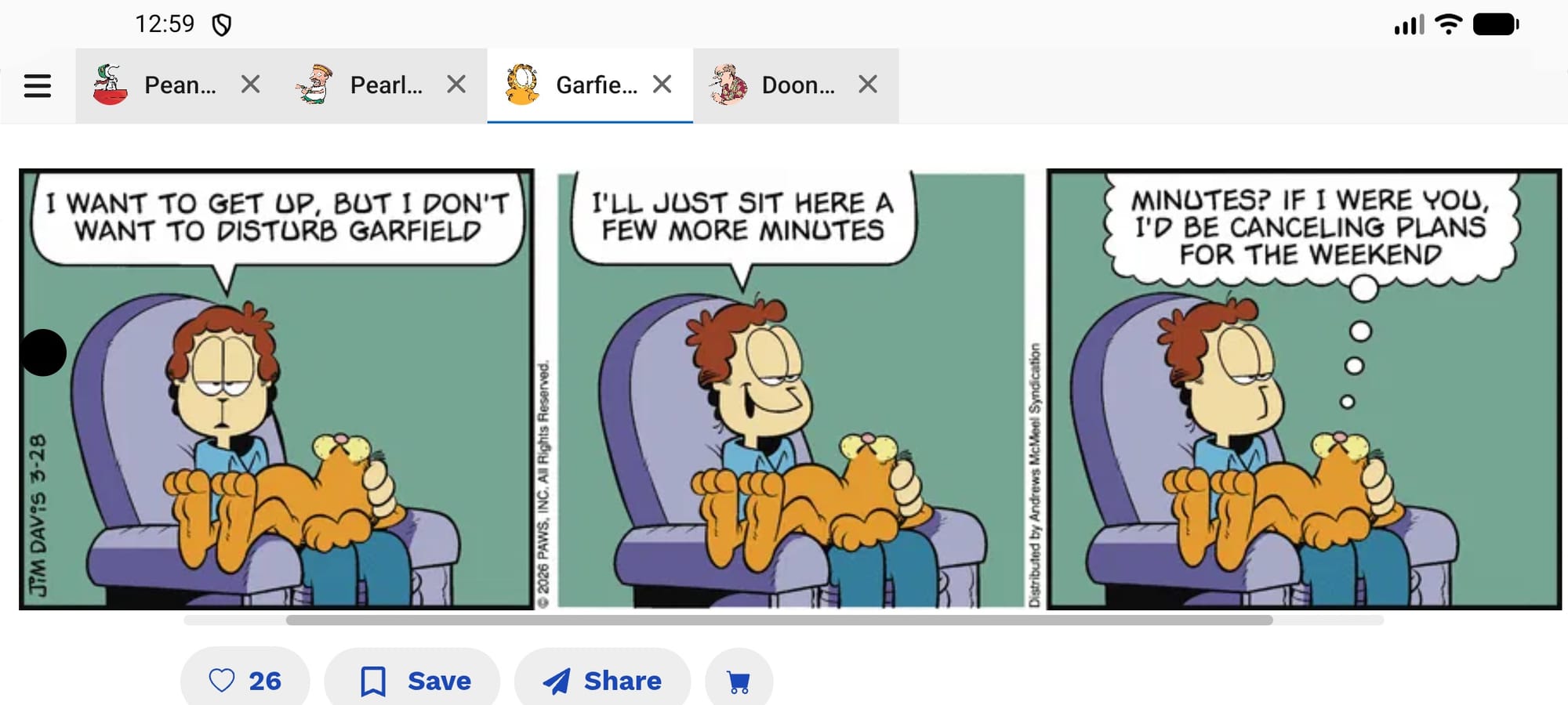 GoComics Reader Android - come and test it!